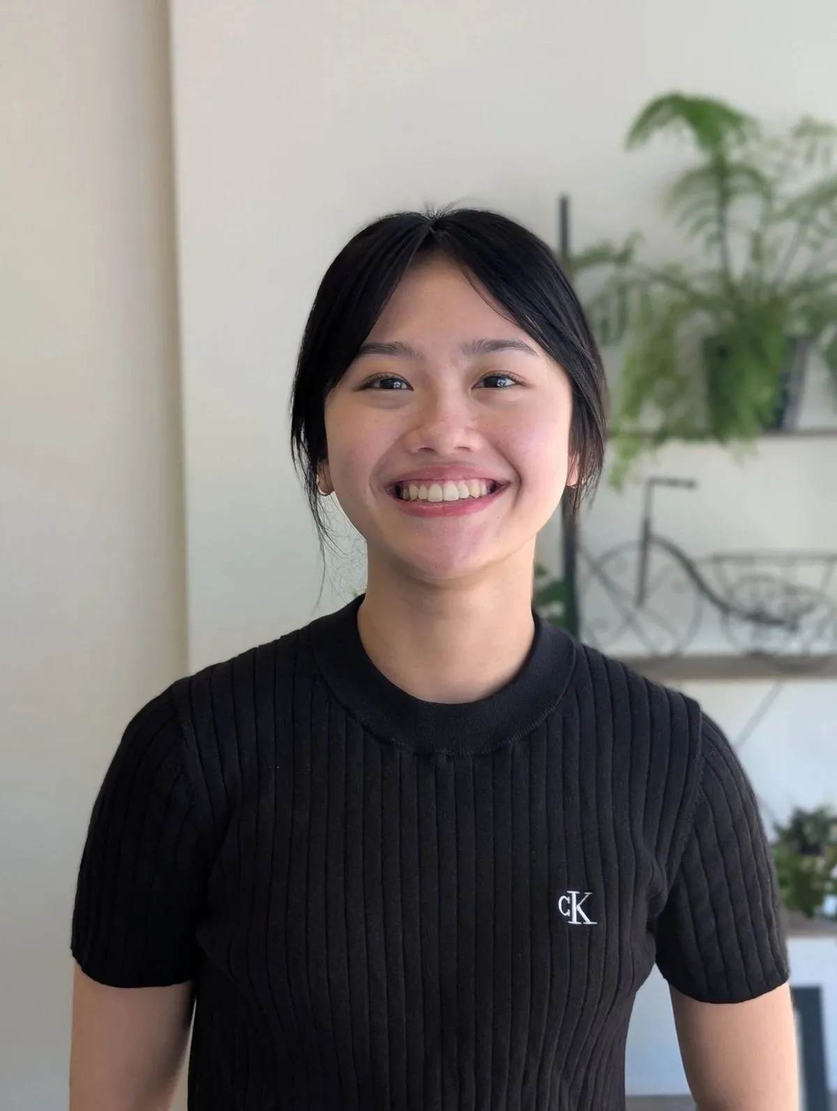Eva, a graduate of the 0 to 100 program